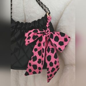 Fashion scarf keychain, bag deco